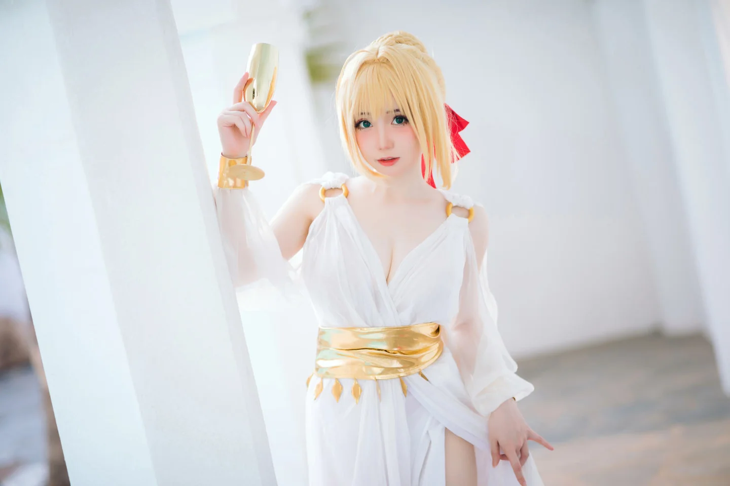 焖焖碳 - FGO·尼禄 礼服 [27P-270MB] tg@simisebaisi 【丝足阁】016.webp